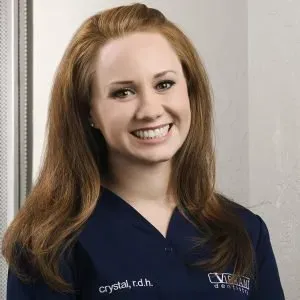 Crystal, lead dental hygienist at Vibrant Dentistry